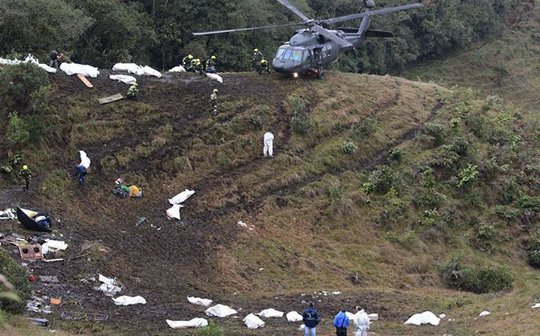 Rescatan 64 cuerpos tras avionazo del club Chapecoense - El Sol de México |  Noticias, Deportes, Gossip, Columnas