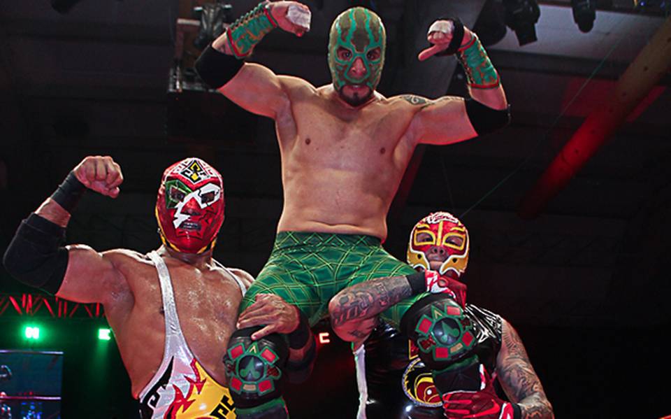 La influencia de la lucha libre mexicana apareció en el Super Bowl