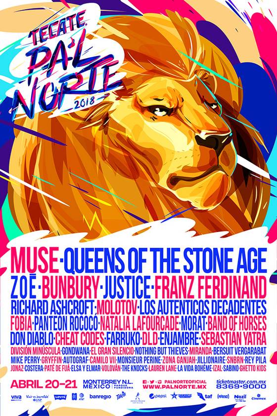 Muse, Queens of The Stone Age y más... en el cartel del Festival Pa'l Norte  - Diario de Xalapa | Noticias Locales, Policiacas, sobre México, Veracruz,  y el Mundo