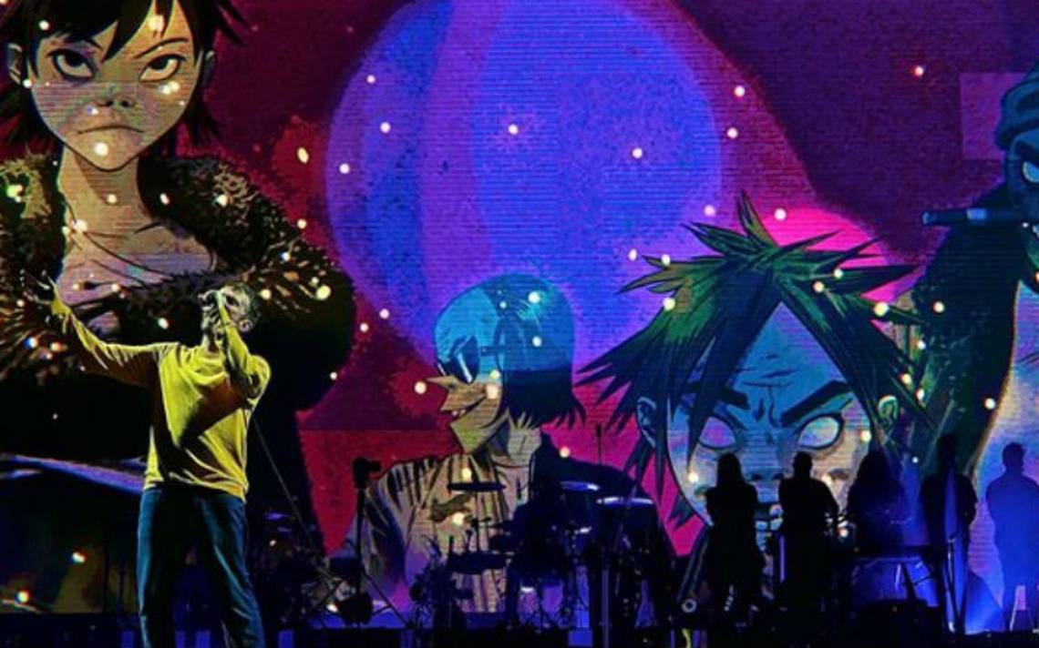 Aquí la fecha, hora y precios del concierto de Gorillaz en México El