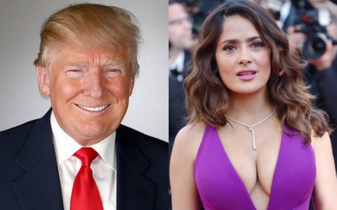 Salma Hayek envía polémico saludo a Donald Trump! - El Sol de México |  Noticias, Deportes, Gossip, Columnas