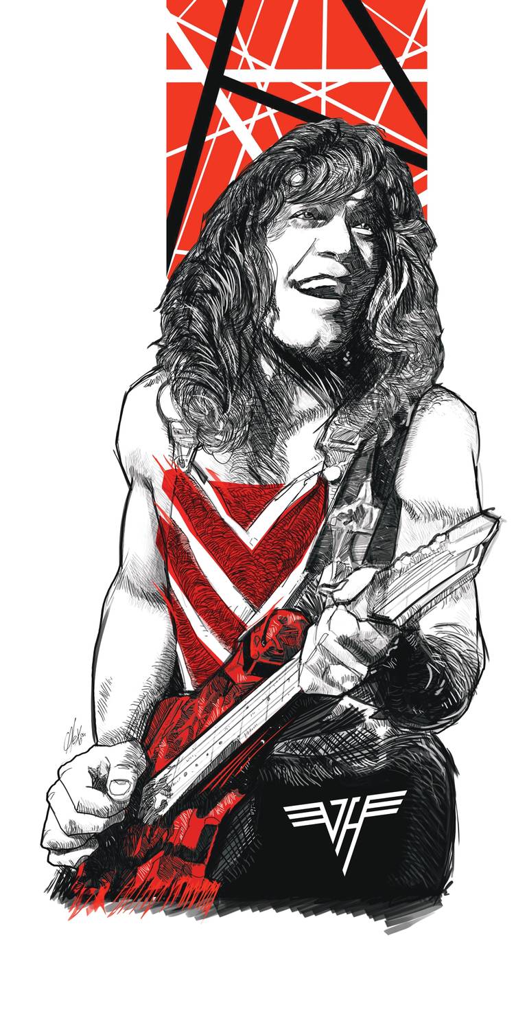 Adiós Eddie Van Halen, el mago de la guitarra - El Sol de México