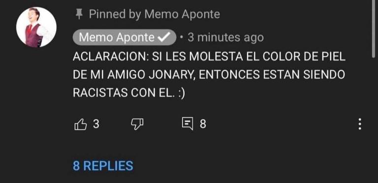 Critican A Memo Aponte Por Difundir Un Blackface En Youtube El Sol De Mexico Noticias Deportes Gossip Columnas