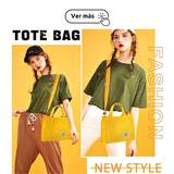 bolso de mano amarillo