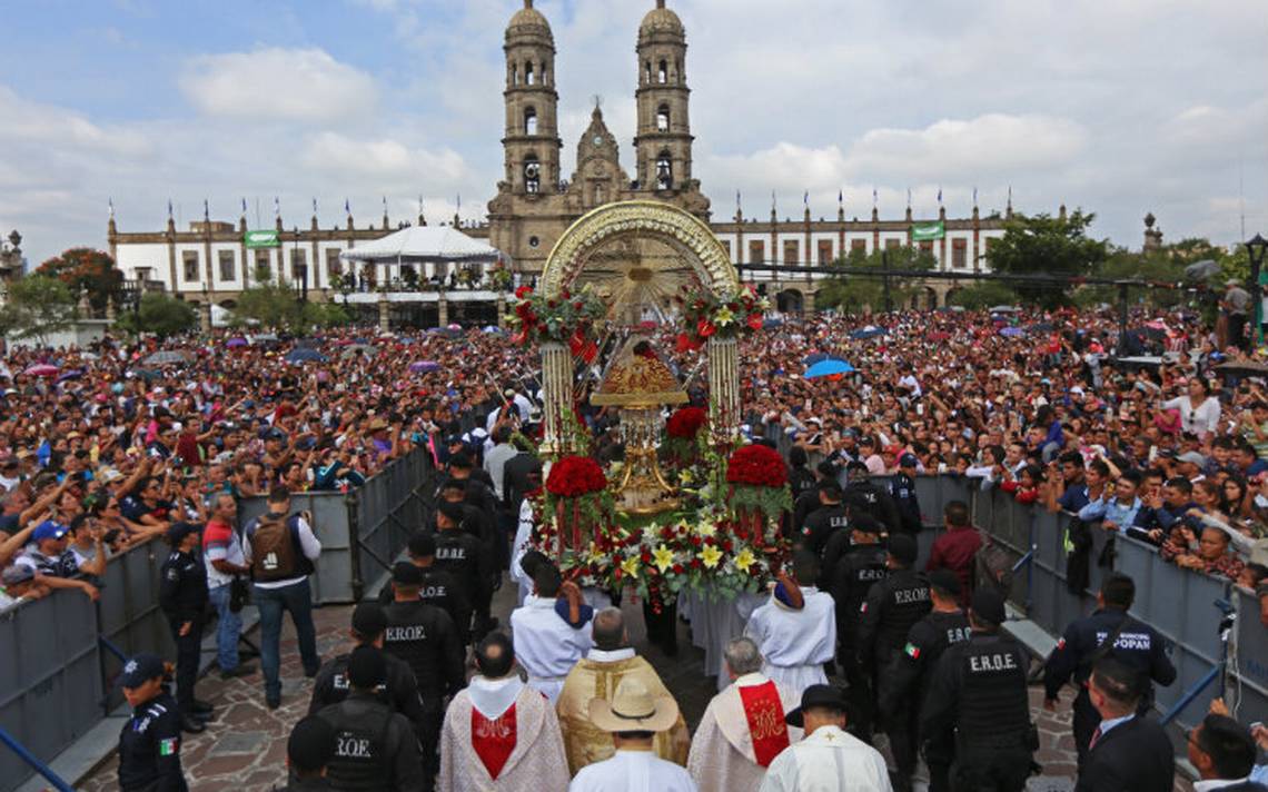 romeria jalisco 2018 feligreses virgen de zapopan dos millones de