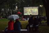 Cine al aire libre en el Cenart I Foto. Cortesía