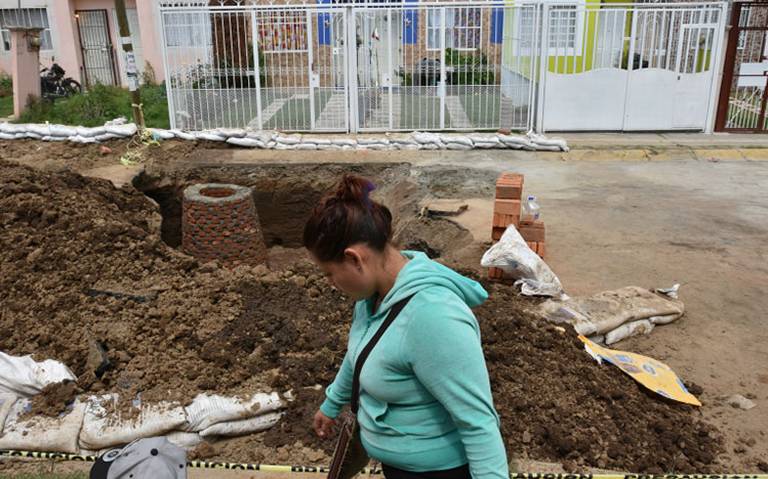 Aumenta a 150 el número de casas dañadas por socavones en Chalco - El Sol  de México | Noticias, Deportes, Gossip, Columnas