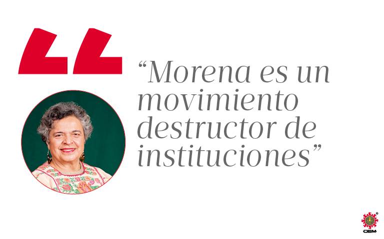 Morena es un movimiento destructor de instituciones: Beatriz Paredes - El  Sol de México | Noticias, Deportes, Gossip, Columnas