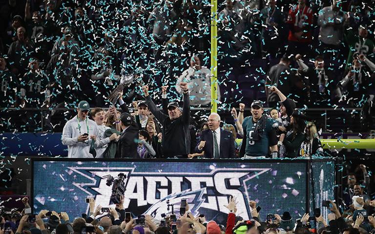 Vuelan a la gloria! Águilas de Filadelfia vencen a los Patriotas y logran  su primer Super Bowl - El Sol de México | Noticias, Deportes, Gossip,  Columnas