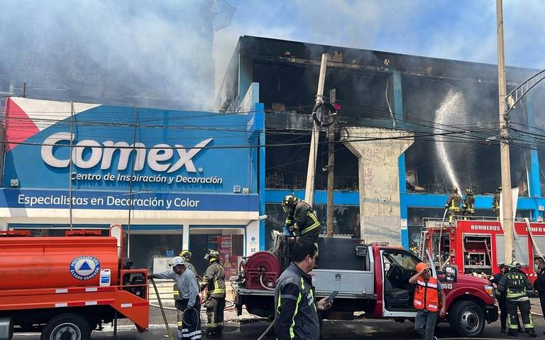 Incendio en local de Galerías El Triunfo en alcaldía Álvaro Obregón - El  Sol de México | Noticias, Deportes, Gossip, Columnas