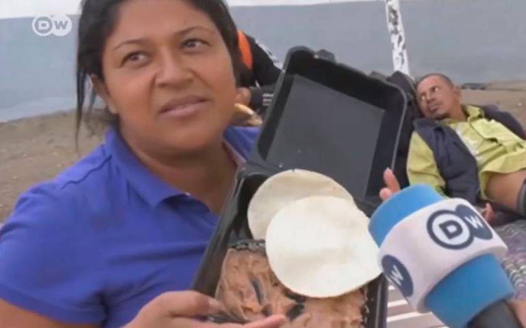 Video Migrante rechaza frijoles ahora pide perd n a los mexicanos