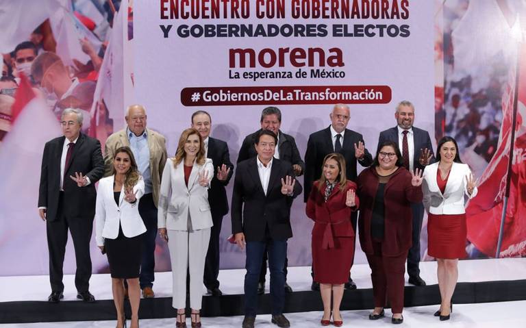 Gobernadores electos de Morena desechan Conago y firman compromisos por la  4T - El Sol de México | Noticias, Deportes, Gossip, Columnas