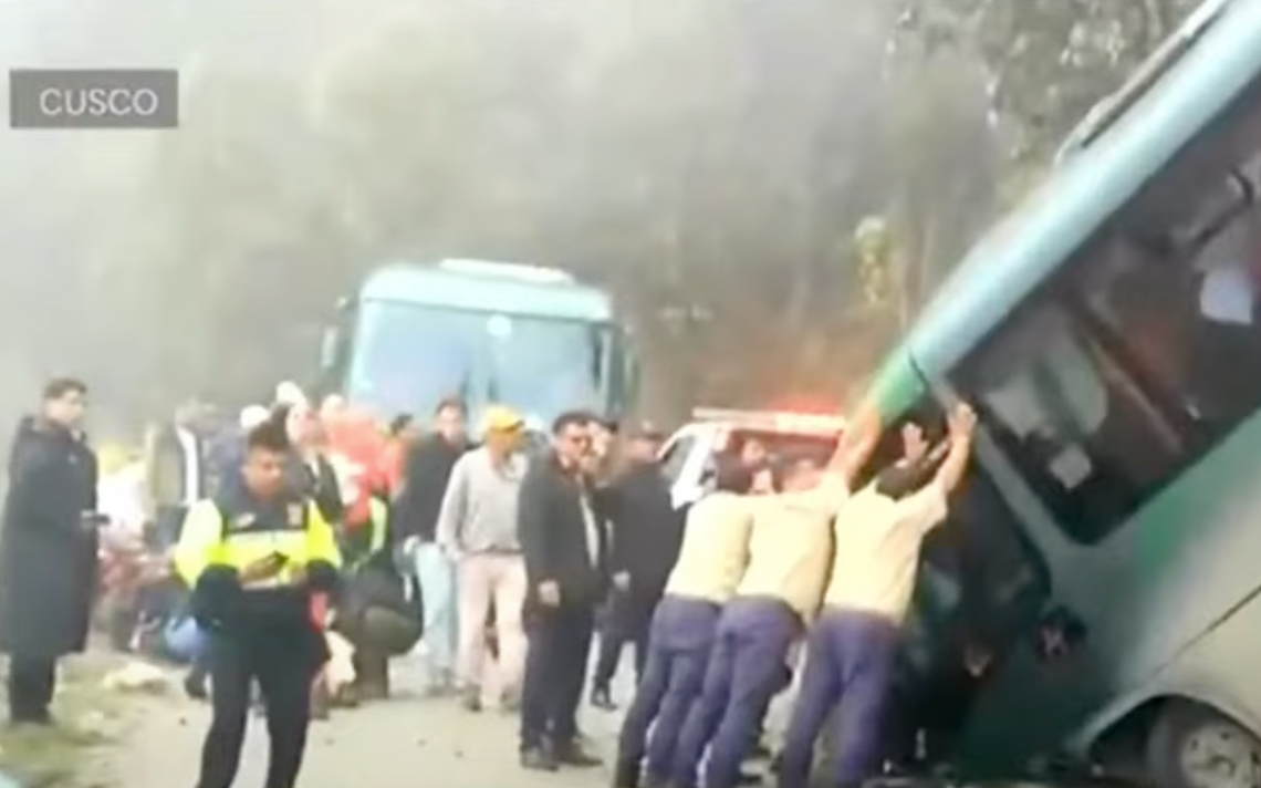 Reportan 4 mexicanos heridos en accidente en Machu Picchu