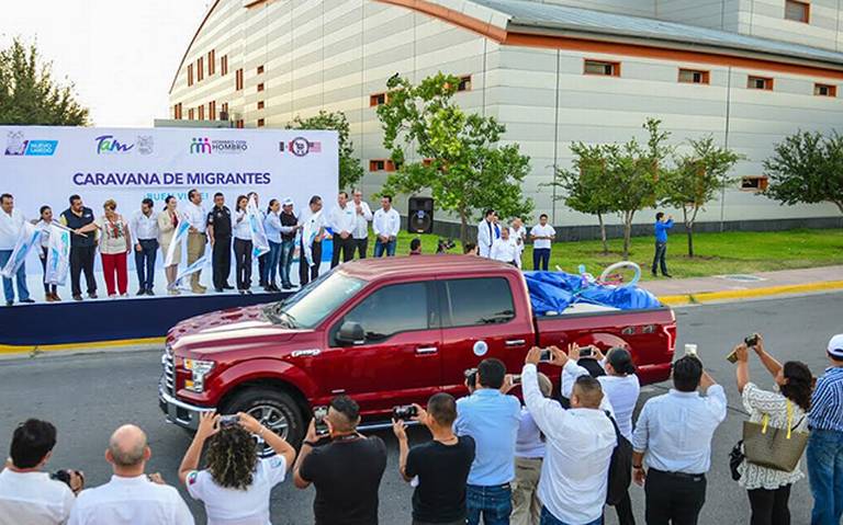 Llegan primeros paisanos con la Caravana del Migrante Verano