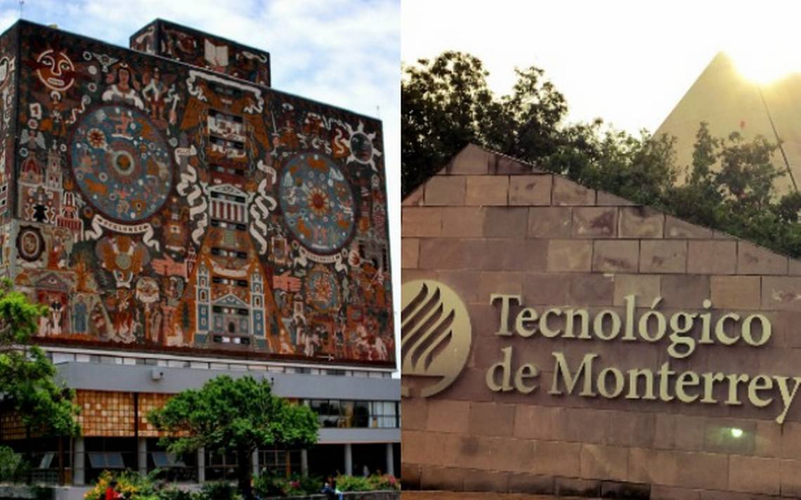 UNAM Y Tec De Monterrey, Entre Las 200 Mejores Universidades Del Mundo ...