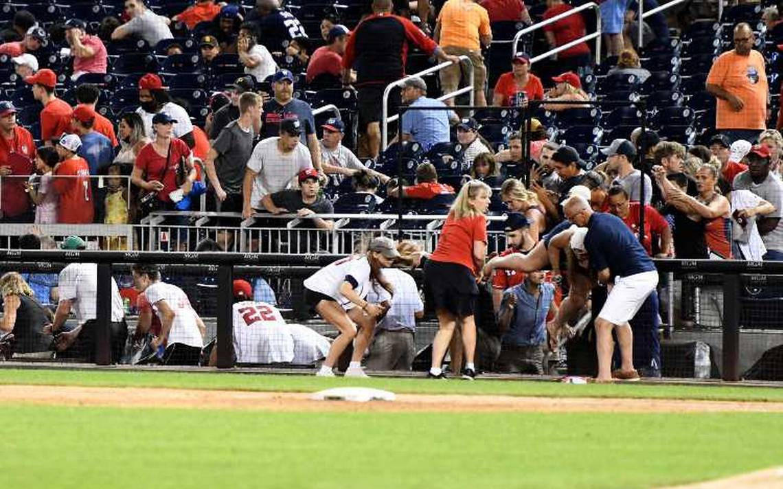 Tiroteo afuera del estadio Nationals Park de Washington ...