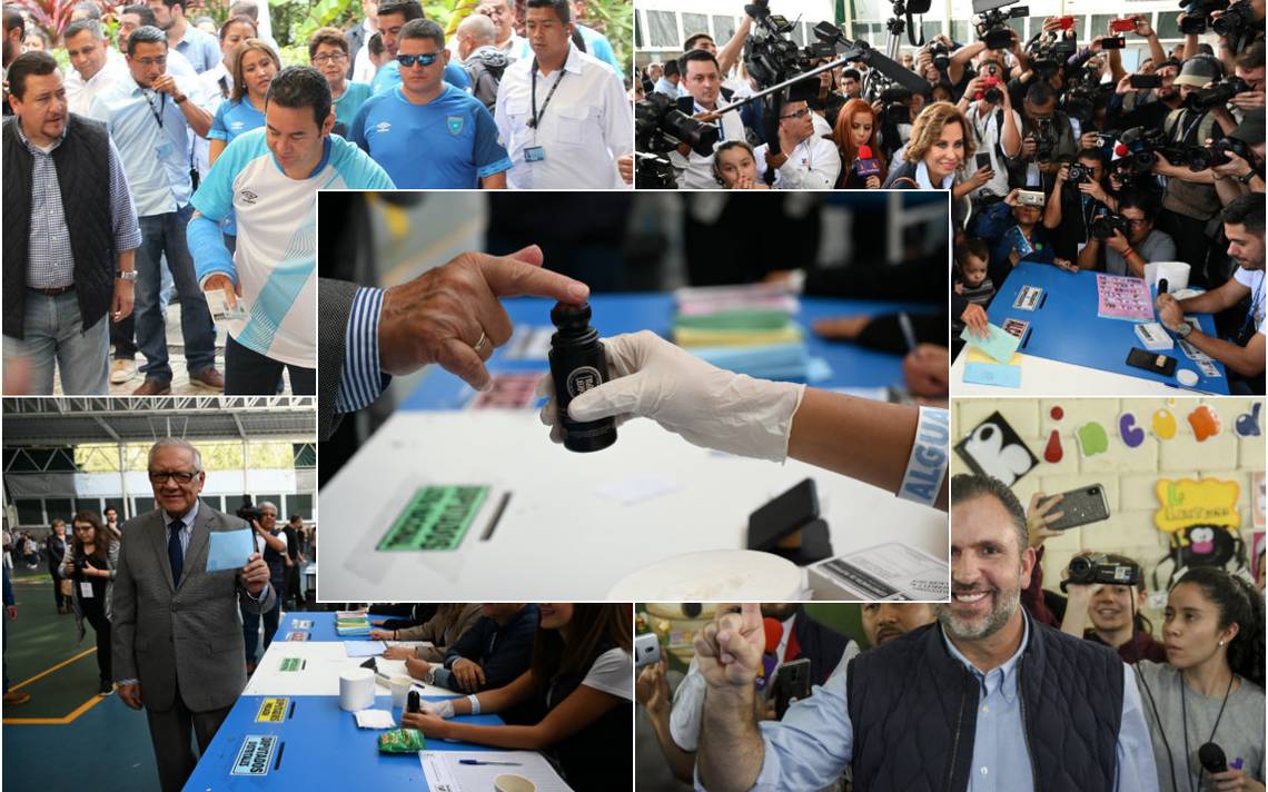 elecciones presidente guatemala candidatos emiten voto thelma cabrera