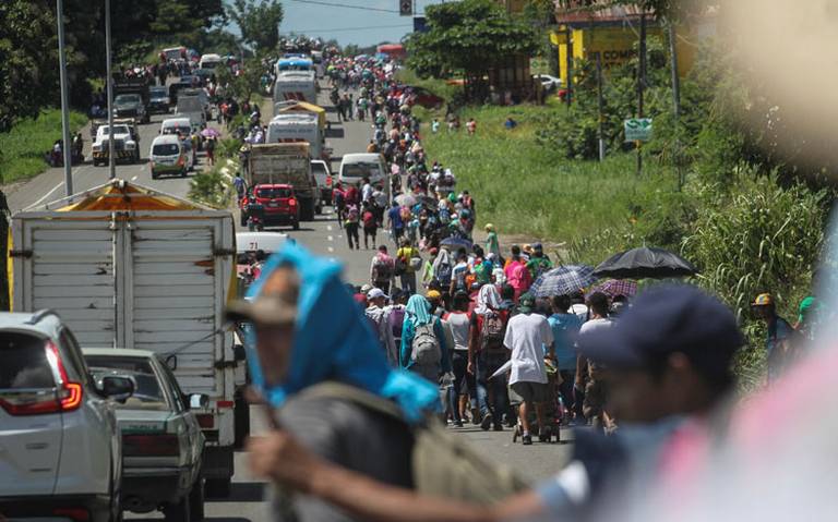 Jefe pandillero lleg a Chiapas en caravana El Sol de M xico