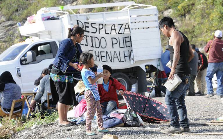 Se enferman los desplazados de la caravana Pies Cansados El Sol