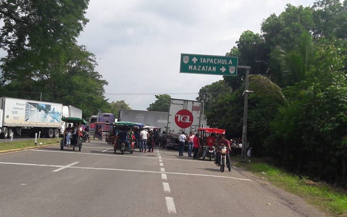 Crecen pérdidas por bloqueos carreteros en Chiapas El Sol de