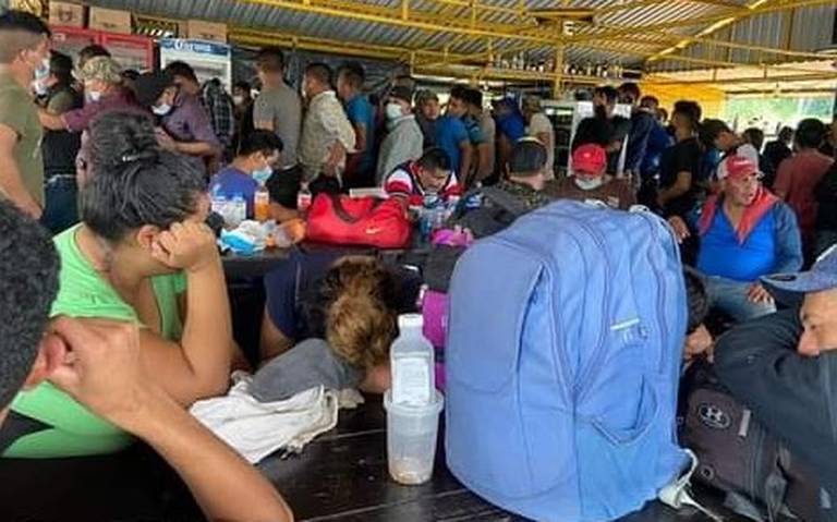 Aumentan contagios de Covid en caravana migrante El Sol de