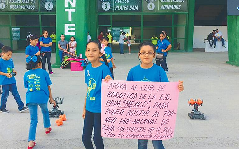 Niños de primaria botean para acudir a nacional de robótica - El Sol de  México | Noticias, Deportes, Gossip, Columnas